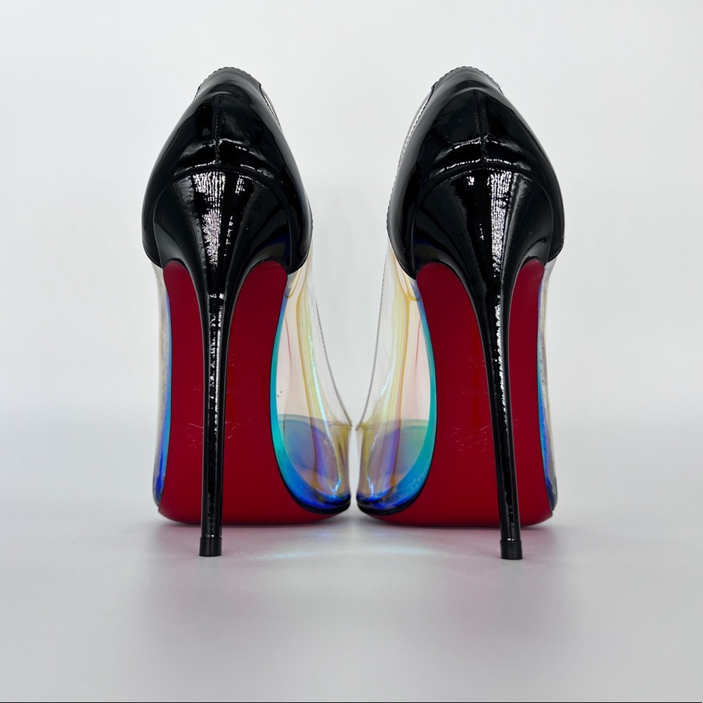 Rare Louboutin Debout 120 Disco Hologram Pumps - Picture 2 of 9